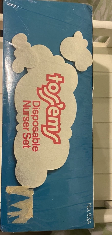 Vtg Evenflo Disposable Toss'ems Baby Bottles 1973 DropIn Nurser Kit Sealed RARE - Image 4 of 4