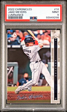 2022 Panini Jake Meyers #14 (LUMINANCE) PSA 9 MINT (ROOKIE) (RARE: Population 1)