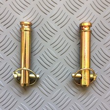 Tractor Top Link Pins Cat 2 (25.4mm)  3" (76mm) Useable Length, + linch pins