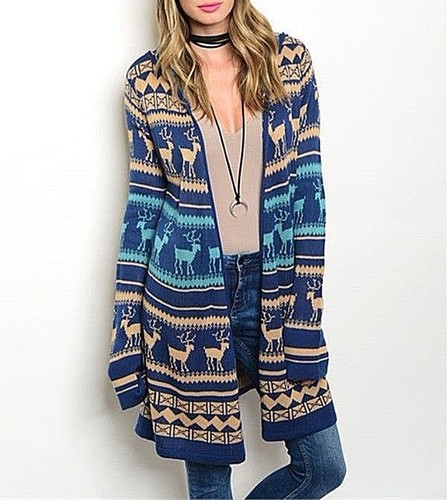 Haute BOHO Christmas Reindeer Open 