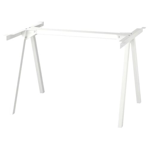 Ikea TROTTEN White underframe legs for Desk table top (120x70x75cm) NEW* - Afbeelding 1 van 3