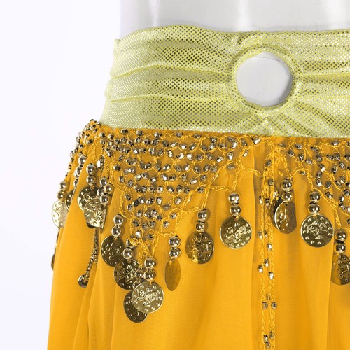 Women Belly Dance Harem Pants Sequin Tassel Trousers Arabic Performance Costume - Picture 27 of 117