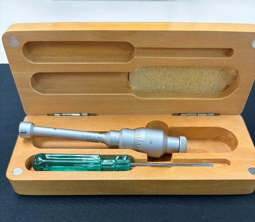 SPI 10-713-6 Mechanical Inside Hole Micrometer: 0.425" to 0.5" Range, 2" Depth