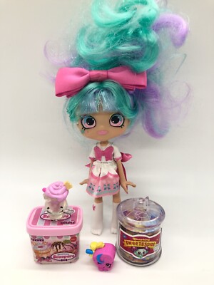 Shopkins Shoppies Doll Lot! Bella Bow Plus Scoopers And Sweetstons