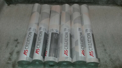 Vliestapete Styleguide Design AS 6 x 35181-2 (6Rollen) Muster Modern Grau Apriko