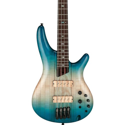Ibanez SR4CMLTD CIL SR Premium 4 String Bass in Caribbean Islet Low Gloss + BAG! - Picture 2 of 5