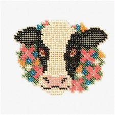 Elsie's Enchanting Beaded Cross Stitch Kit - Unleash Your Creativity with MH1831