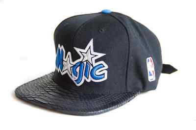 Mitchell & Ness Orlando Magic 2 Tone Black Python Hat - Just Don Style Hat