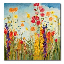 Laughter by Jill Martin Museum-Wrapped Canvas Artwork (30 in x 30 in)