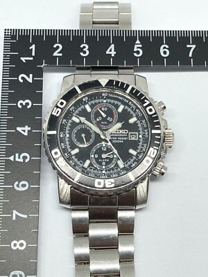 Seiko Men's Black Watch - SNA225 for sale online | eBay