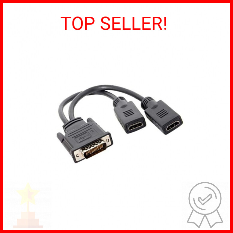 chenyang DMS59Pin 1 to 2 HDMI 1.4 Splitter Extension Cable for PC