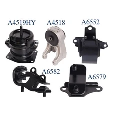 5X Engine Motor & Auto Transmission Mount for 1999-2004 Honda Odyssey V6 3.5L