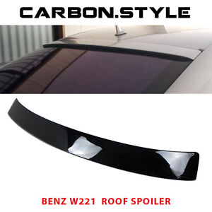 Painted Mercedes Benz W221 Lorinser L Type Roof  Spoiler Wing Choose Color