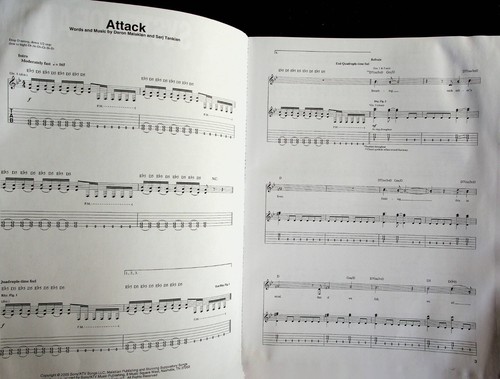 System Of A Down Hypnotize Guitar Tab Music Songbook - Picture 3 of 6
