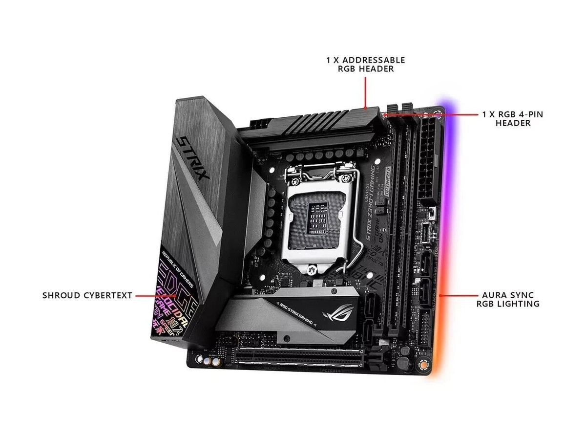 ASUS ROG Strix Z390-I Gaming Motherboard Intel Z390 LGA1151 Mini