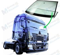 Iveco Stralis Ab 2002 Windschutzscheibe Frontscheibe Vorne Schmale Kabine
