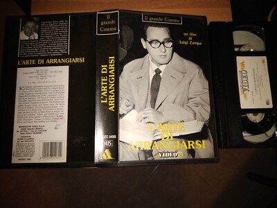 L'Arte Di Arrangiarsi VHS Alberto Sordi Elli Parvo Mondadori Video