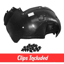 Front Passenger Fender Liner w/ Clips For 1999-2006 Silverado 1500 GM1247110