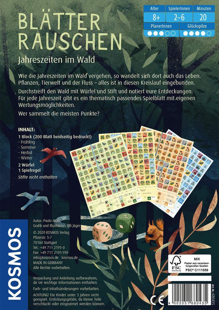 Thumbnail - Kosmos Blätterrauschen Jahreszeiten Wald