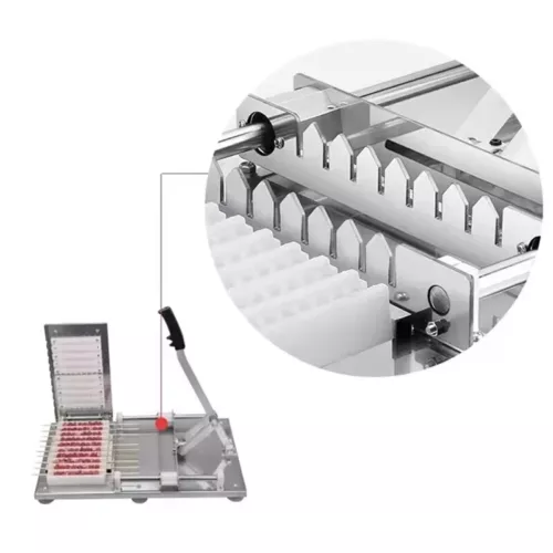 Commercial Stainless Steel BBQ Kebab Grill Machine Mutton Skewer Meat Piercer AU - Picture 10 of 16