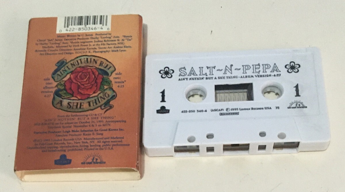 Ain't Nuthin' But a She Thing［カセット］ Aint Nuthin But a She Thing Rare salt n' pepa Single Cassette | eBay