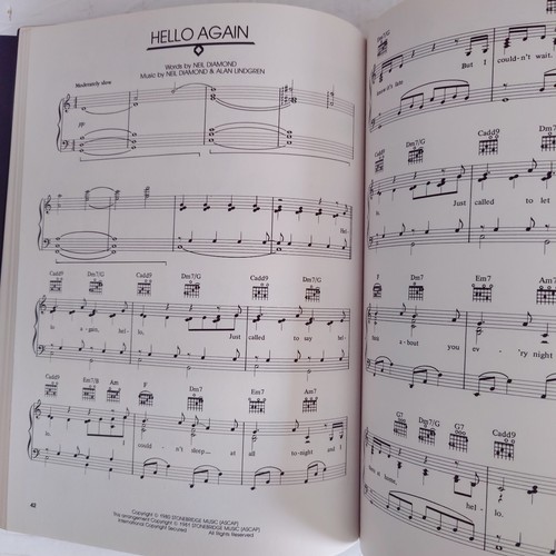 Vintage Sheet Music Niel Diamond The Jazz Singer Book - Picture 12 of 14