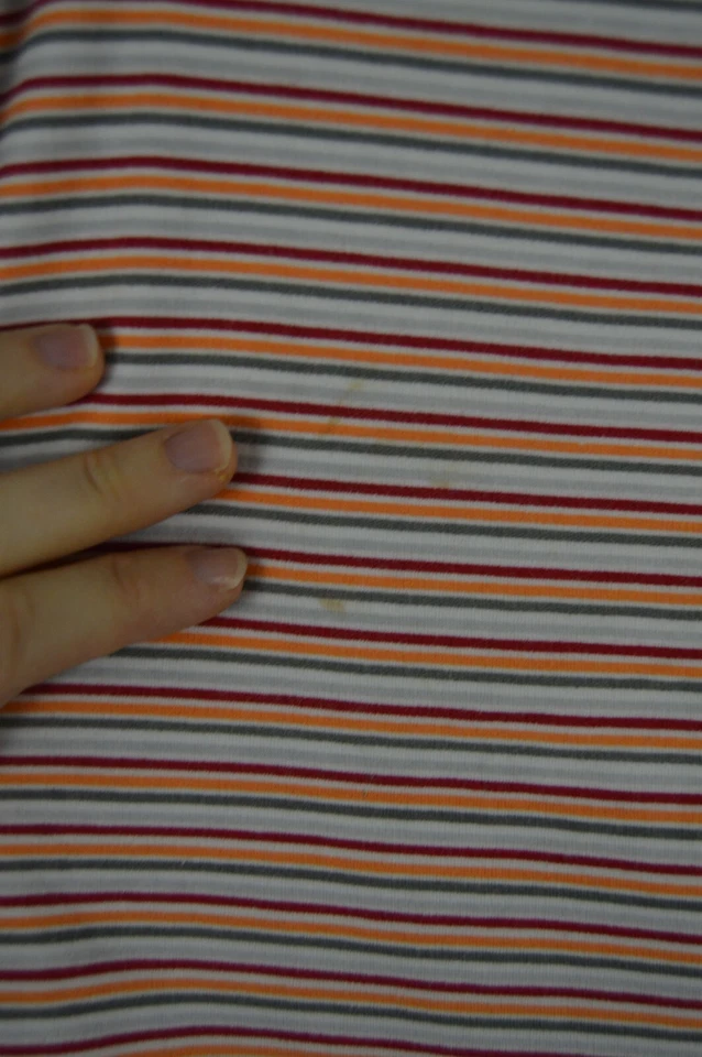 Rene Rofe полоски Baby одеяло серый белый красный оранжевый тонкий хлопок эластичной милый - Изображение 3 из 4