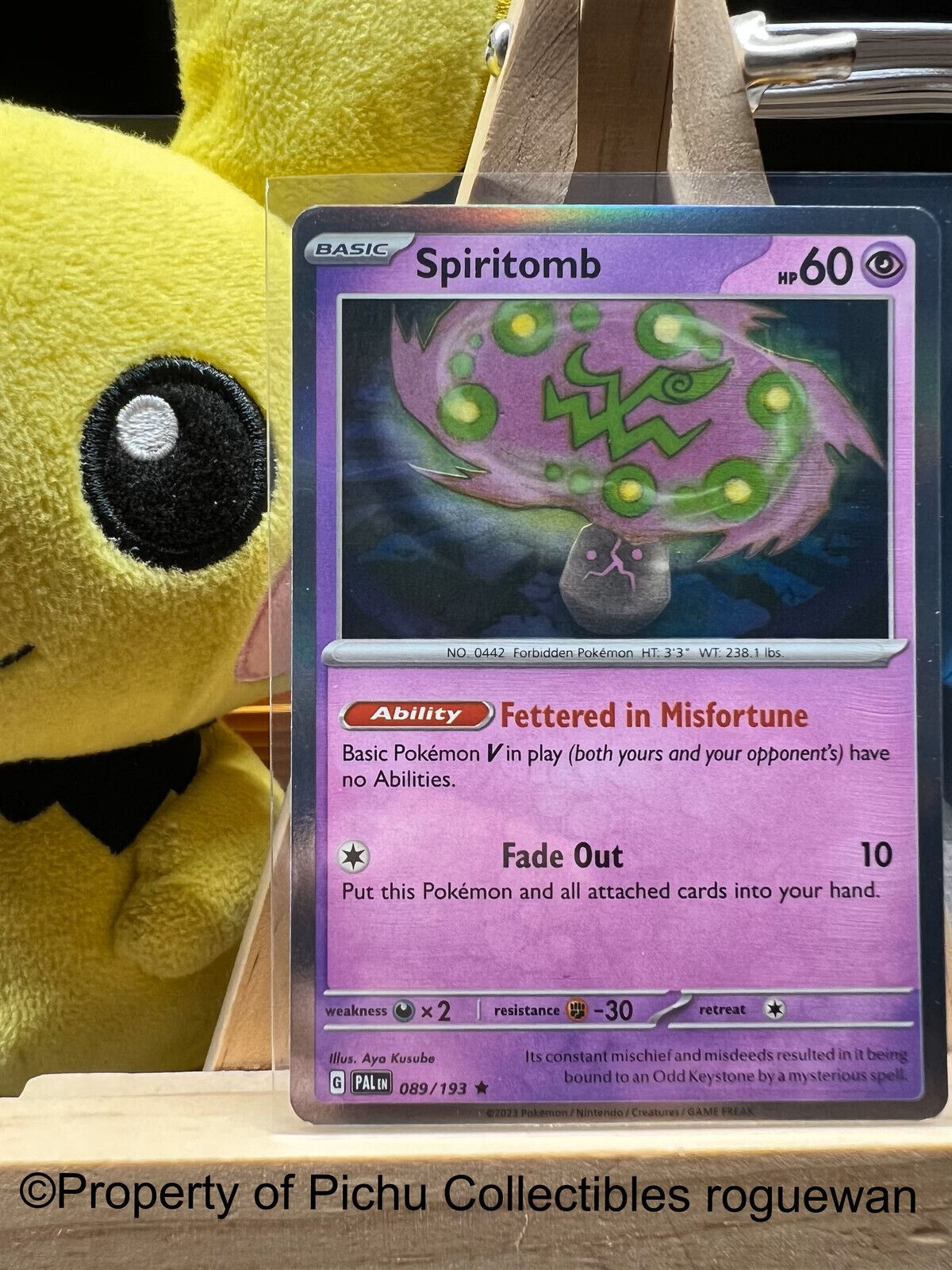 Spiritomb & Hoopa - Pokemon TCG Spiritomb Deck, Hobbies & Toys, Toys &  Games on Carousell