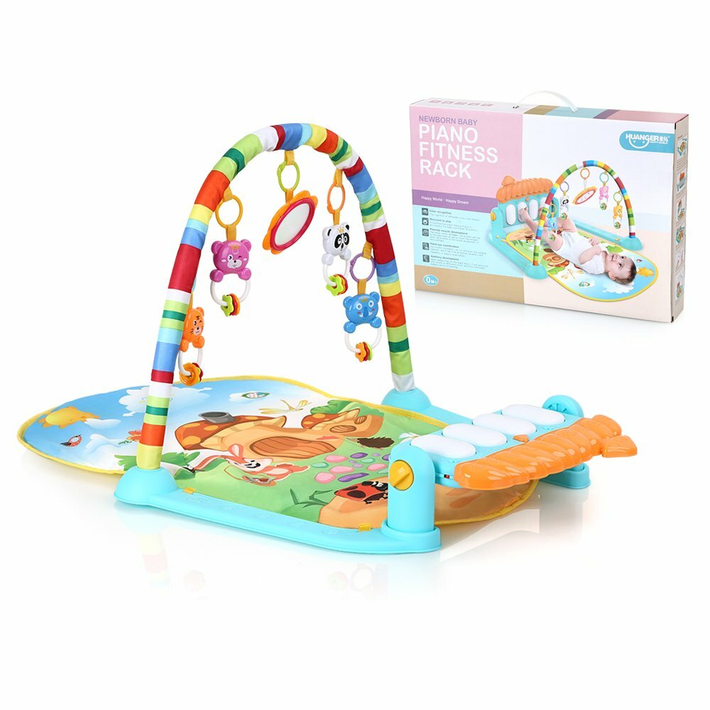 baby girl piano play mat