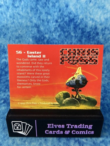 Chris Foss Fantasy Art SINGLE Non-Sport Trading Card by FPG 1995 - Bild 106 von 174