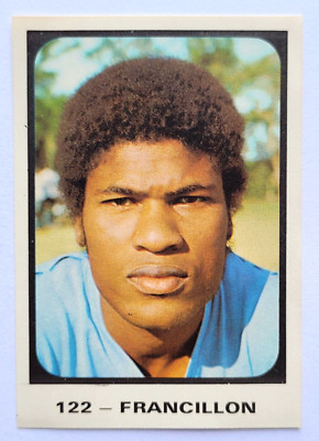 1974 EM Munich World Cup FIFA #122 HENRY FRANCILLON Haiti Soccer Cromo ...