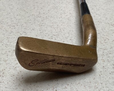 Putter En Laiton Unique – 34,5 Pouces – Beau Putter Artisan – Occasion