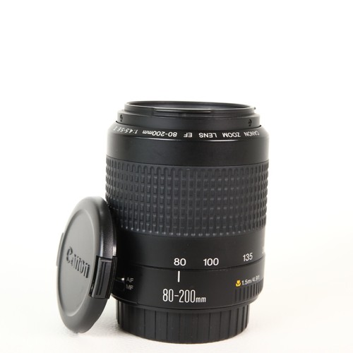 Canon EOS EF 80-200mm f/4.5-5.6 II Telephoto AF Lens Good Condition. Both Caps