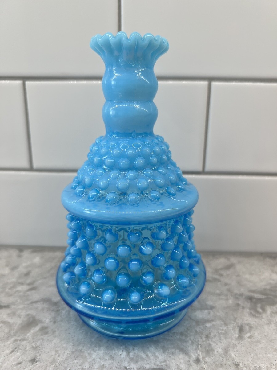 '50~'60 フェントン Fenton Blue Hobnail 美品 50~'60 フェントン Fenton Blue Hobnail 美品 50~'60 フェントン