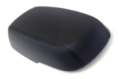 Fits 10-15 Hyundai Tucson Faux Leather Armrest Center Console Cover Black