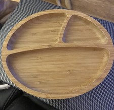 Avanchy Bamboo Baby Plate - Red