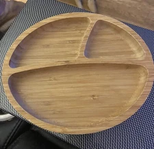 Avanchy Bamboo Baby Plate - Red