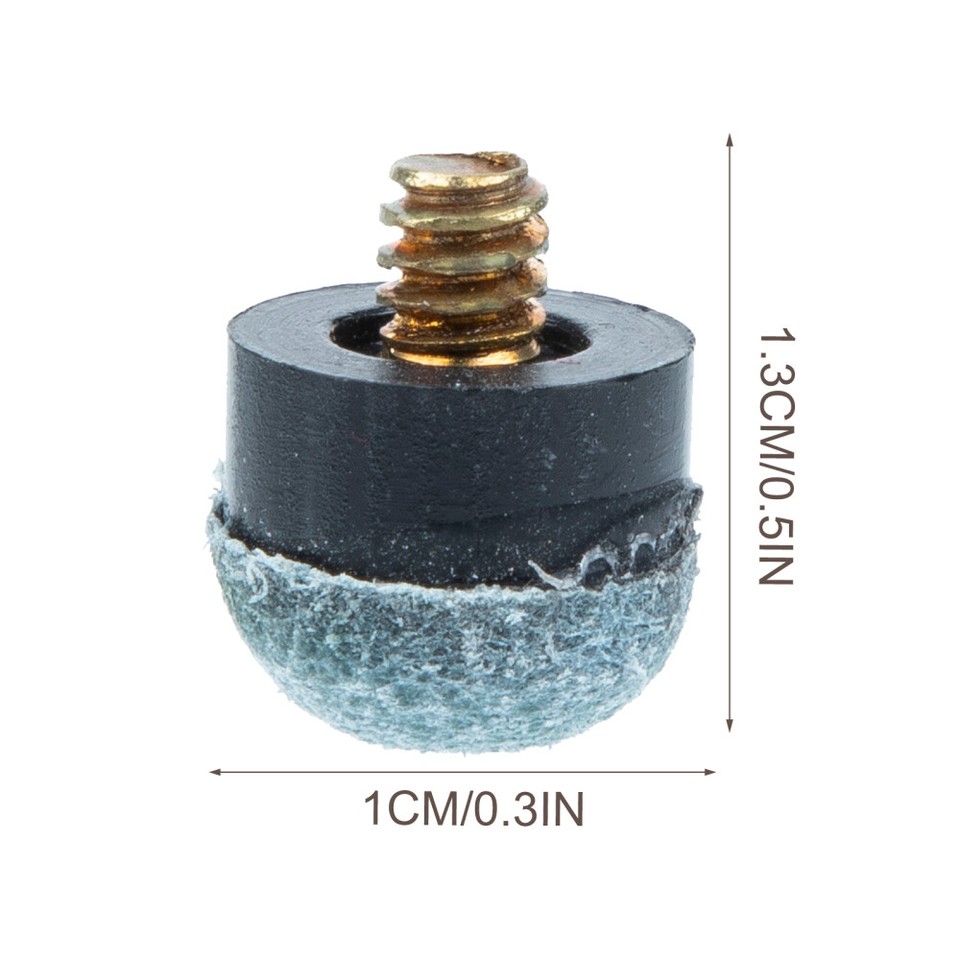 20 Pcs Replacement Tip Table Pool Sticks Billiard Pool Cue Tips eBay