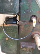 For Lister D, RS1 Magneto HT Lead - 7mm ‘Hypalon Rubber’  HT Lead Color Black. s