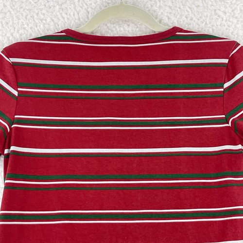 Her Universe Disney Holiday Winnie the Pooh Festive Lights Stripe T-Shirt Size S - Picture 9 of 10