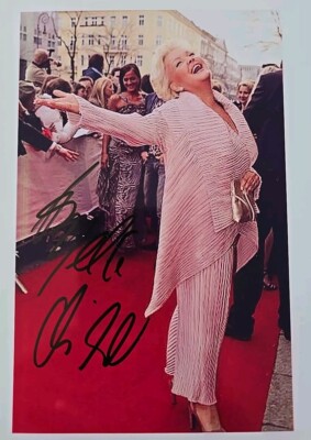 Angelika Milster Autogramm Signiert Autograph Signed Original Foto 15x20cm 