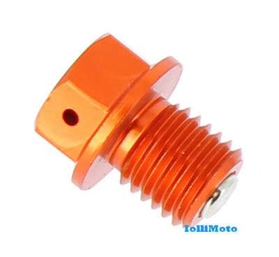 Tappo Scarico Olio Magnetico Kawasaki KX 85 (01-24) Verde - Foto 3