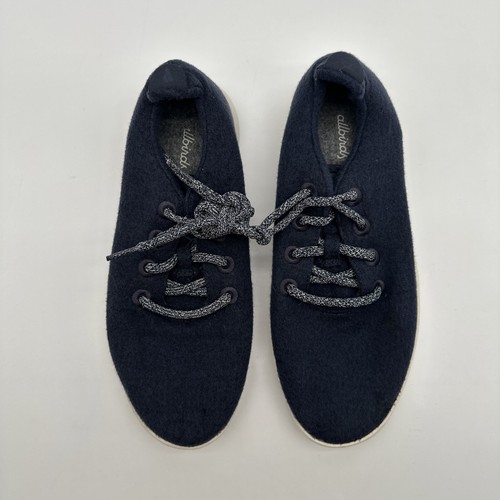 Allbirds Mens Merino Wool Running Athletic Shoes Size M9 Navy Blue...#1 - Picture 10 of 24