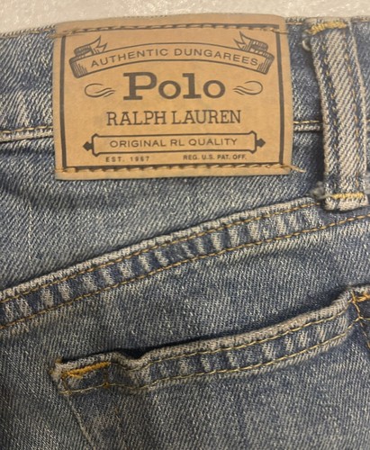 Polo Ralph Lauren Boys Tapered Leg Adjustable Waist Jeans Size 5 - Picture 5 of 6