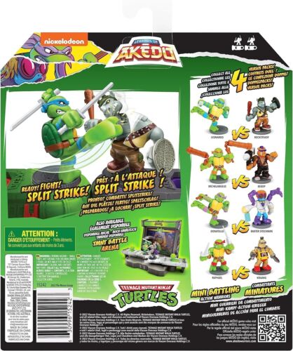Legends Of Akedo Teenage Mutant Ninja Turtles Mini Raphael Vs Kraang Set - Picture 2 of 4