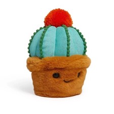 FAO Schwarz 7" Sparklers Plant Saguaro Cactus Mini Toy Plush New