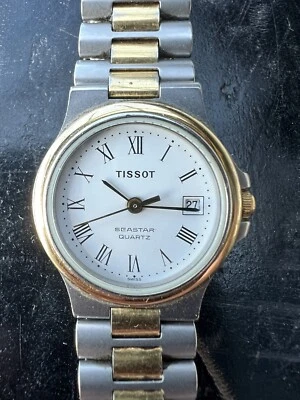Tissot Seastar Quarz Damenuhr Lady D341M bicolor - Bild 1 von 4