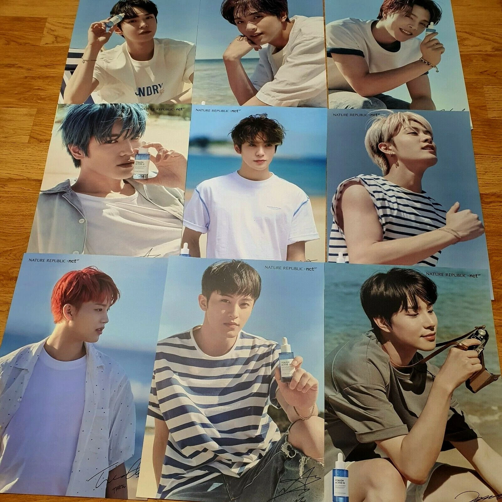 NCT 127 2020 自然共和国 K-POP 公式ポスター トラッキング番号 - 画像3/13