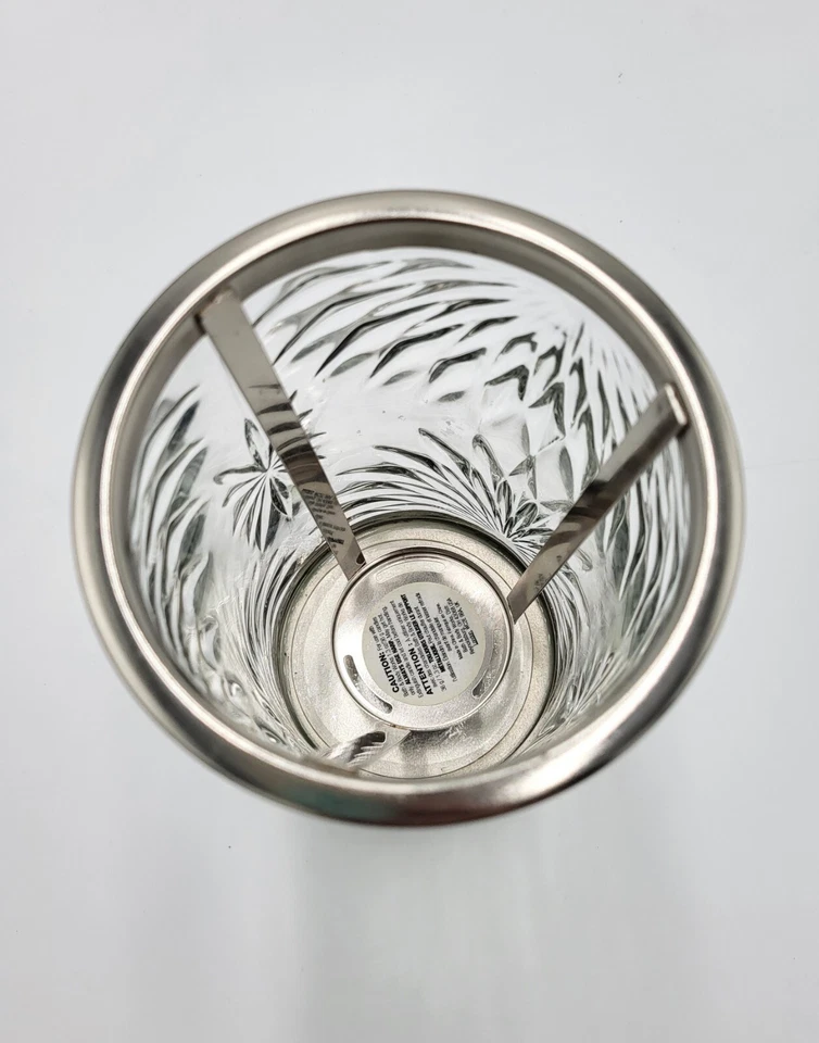 Candelabro de cristal Bath Body Works Starburst alto 7" boda Foto 2 de 4