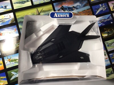 Franklin Mint Armour Collection F-117 Nighthawk USAF Black Sheep 1:48 #B675